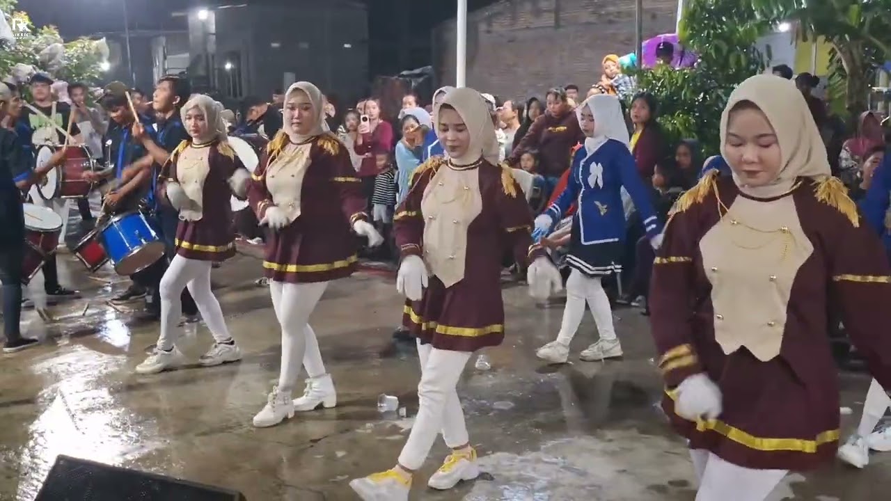 Bina muda drumband‼️live perfom di rumah dek febriantika putri happy birthday🎂🎂..genuk semarang.2026