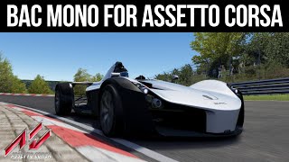 Fast as a Zonda R? Reboot Team's BAC Mono for Assetto Corsa screenshot 3
