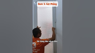 Cách Dán Decal Kính Đơn Giản, Đảm Bảo Xem Xong Bạn Sẽ Dán Đẹp Như Thợ  #giaydankinhnnd