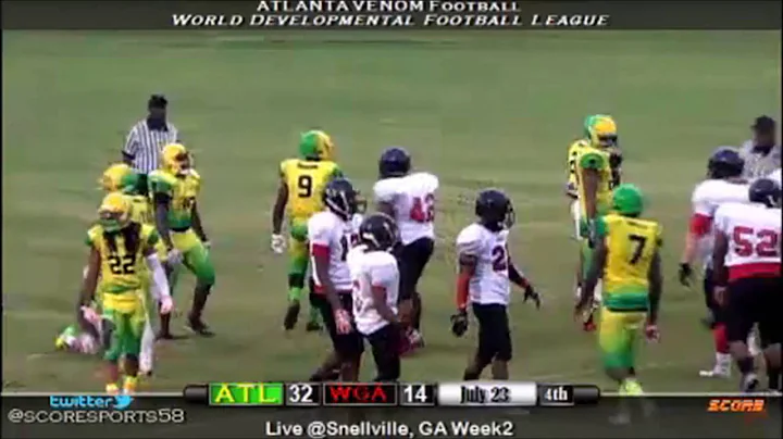 Malcolm "Shabazz" Moulton #11 Atlanta VENOM WEEK 2...