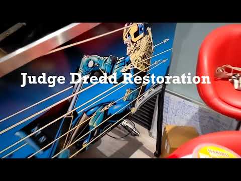 Judge Dredd Pinball Machine Restoration Showcase