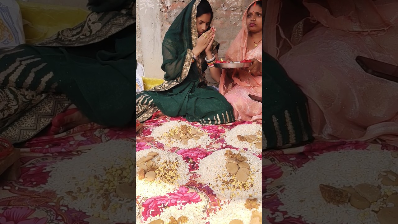 छम छम नाचत आवो अओसानी मैया 🙏🌺