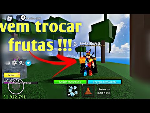 Onde e como trocar frutas no jogo Blox Fruits? - Alucare See More