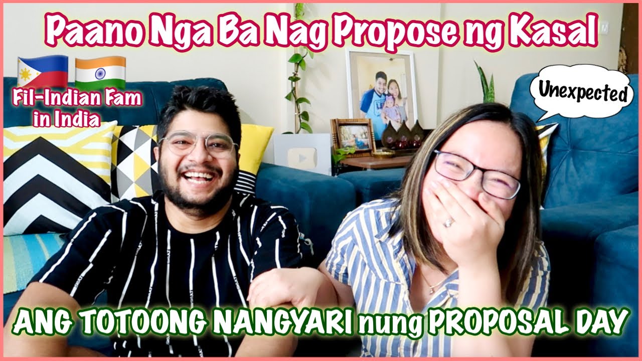 Q&A: THE REAL STORY behind Abhi's WEDDING PROPOSAL.. Filipina-Indian Couple