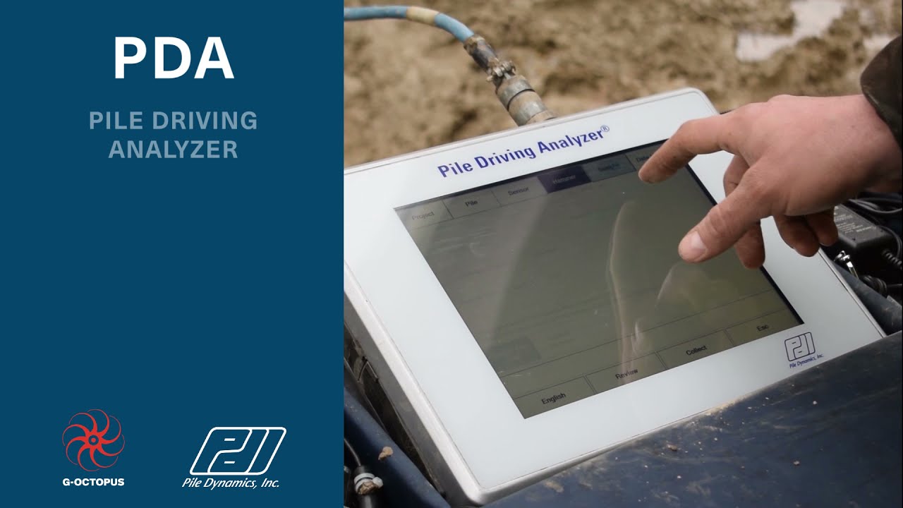 Analyseur battage de pieux (PDA) de PDI