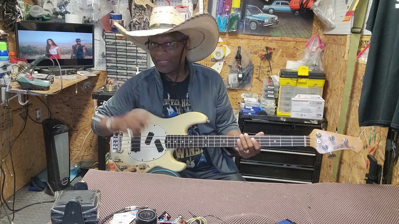 what have I done to this 2000 Musicman  SR4