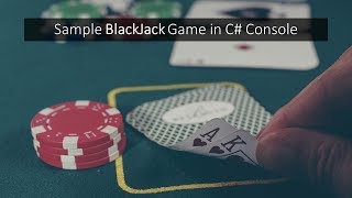 Sample Demo BlackJack Game in C# Console (Good exercise to learn OOP) screenshot 3