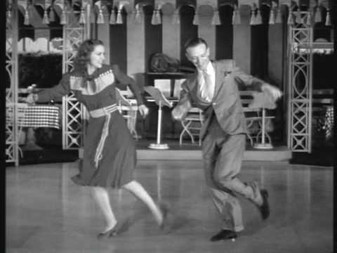 Eleanor Powell and Fred Astaire. Tap Dance duet.