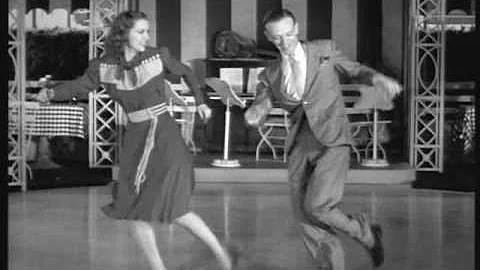 Eleanor Powell and Fred Astaire. Tap Dance duet.