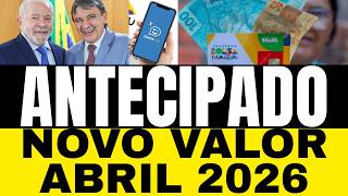 Bolsa Família April: Advance payment and new rule for sole proprietors.
