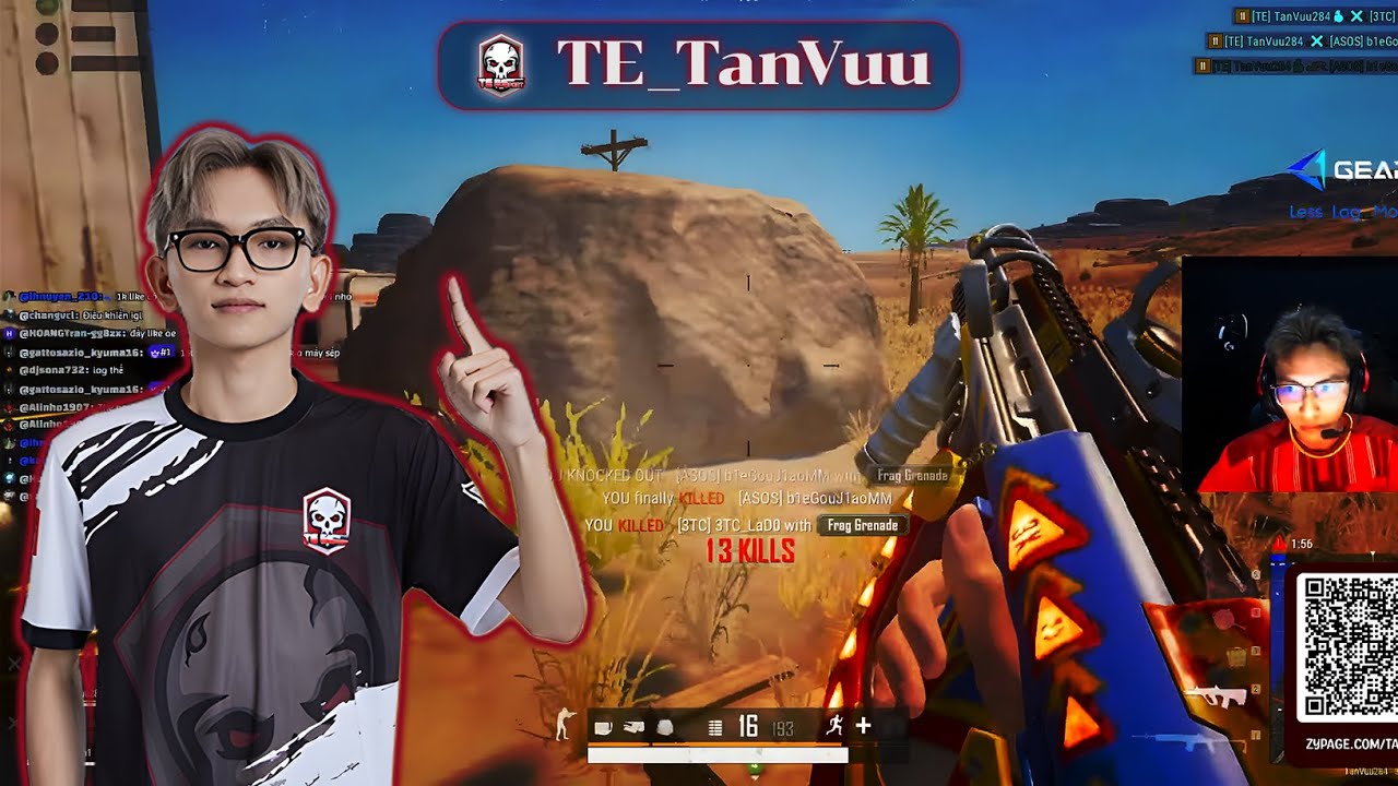 TE_TanVuu#87 | PGS10 | STREAM in Malaysia | FPP SQUAD RANKED | PUBG Pro-Player