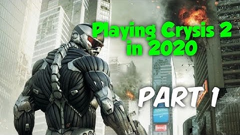 Crysis 2 Maximum Edition Gameplay Part 1 - Second Chance
