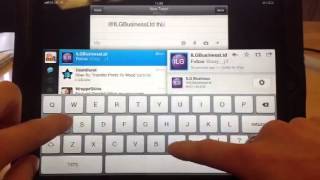 Reply to a tweet on Twitter app