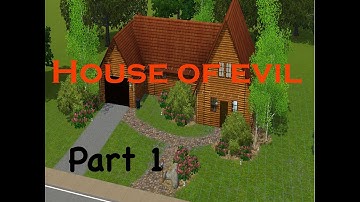 The Sims 3: House of Evil Part 1(Create A Sim and Moving into a house)
