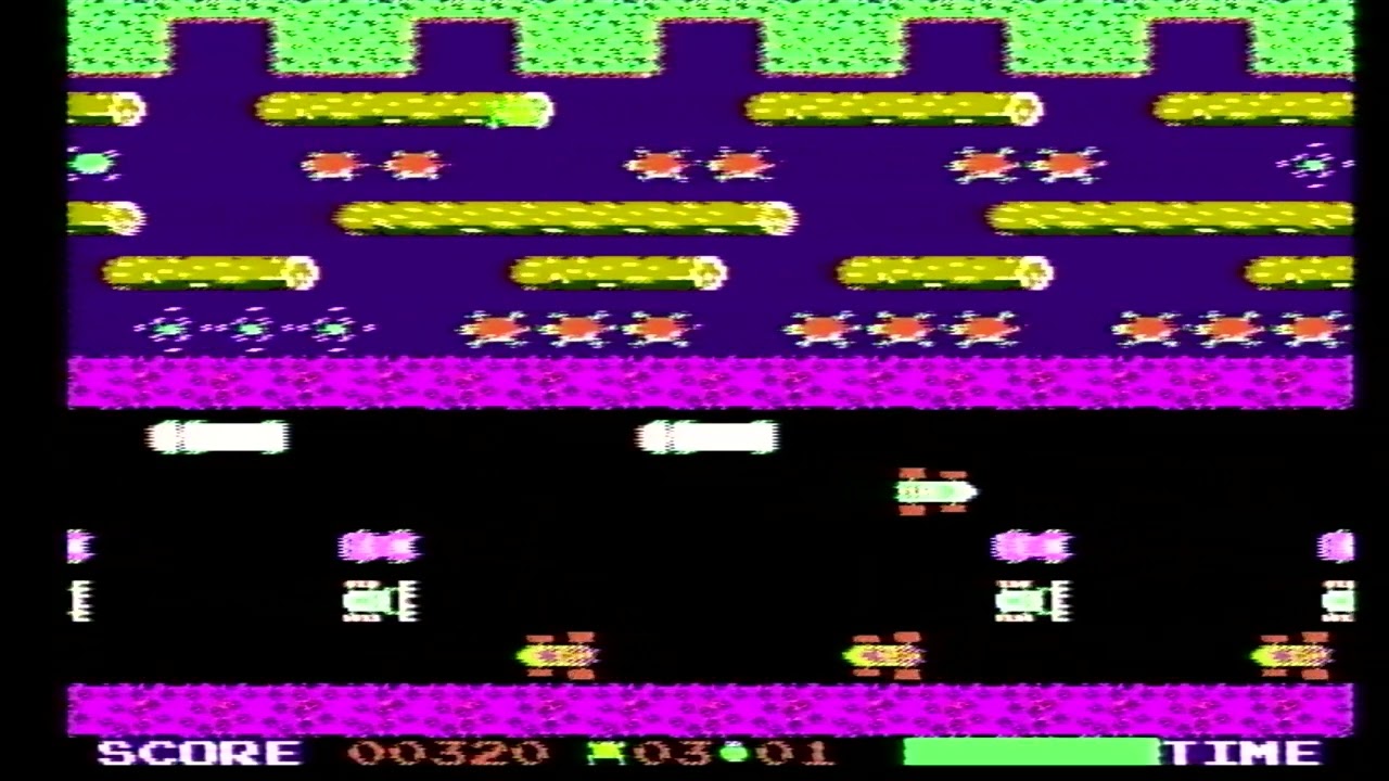 Frogger TV Arcade (Plug & Play, 2004) [Gameplay]