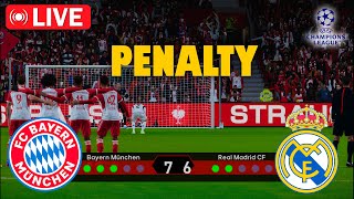 🔴LIVE PENALTY | Bayern Munich vs Real Madrid | UEFA Champions League, semi-finals | Game play PES