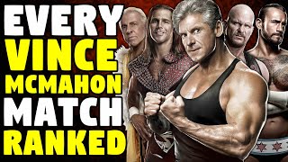 Every Vince Mcmahon Match Ranked From Worst To Best