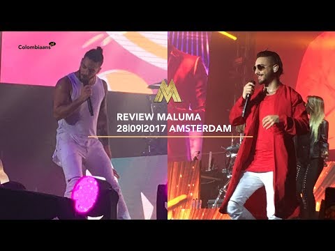 Maluma Amsterdam 28 sep 2017