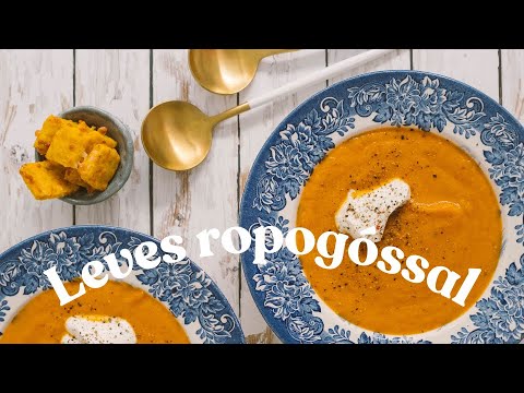 Tepsis krémleves és édesburgonyás ropogós | Yama Kitchen