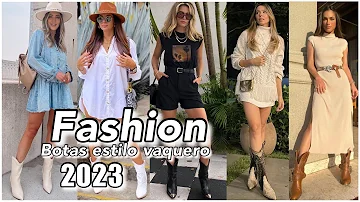 ¿Estarán de moda las botas vaqueras en 2023?