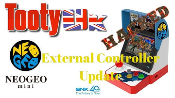 Neo Geo Mini - Hack Update - External Controller - Works!