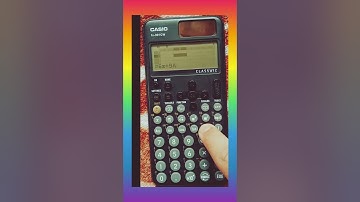 equation storage save temporary CASIO fx-991CW Calculator formula words Letters numbers save store