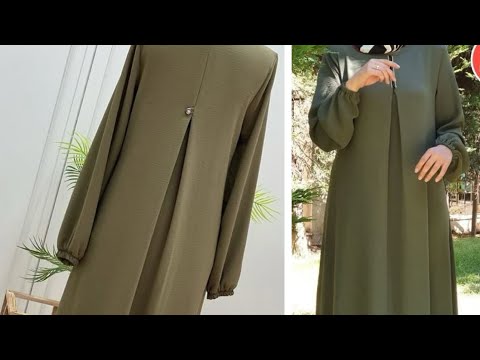 اسهل فصالة لعباية بالبلي كخو فالامام والخلف شي حاجة غزالة للمحجبات