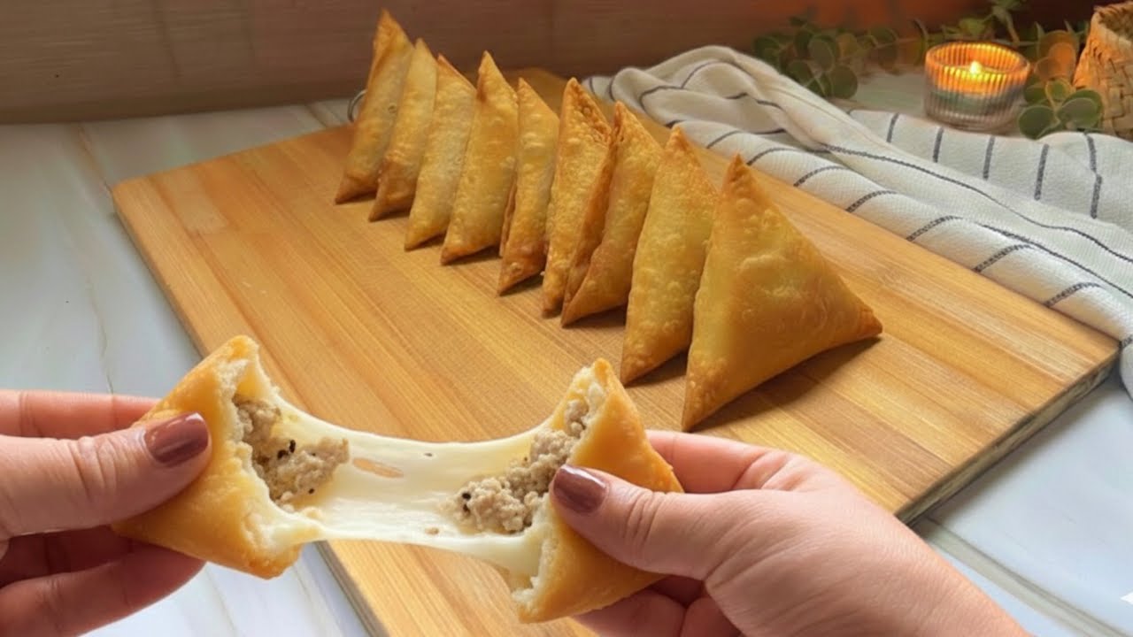 CHEESY MALAI BOTI samosa | Quick & delicious Ramadan special recipe! 