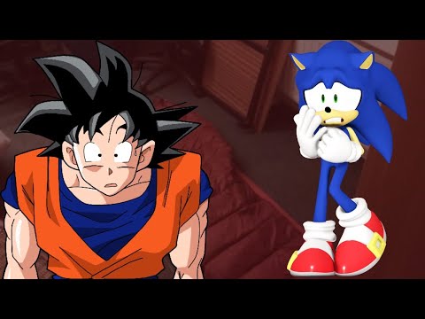 Sonic and Goku Reacts To 3 Scary True Sleepover Stories