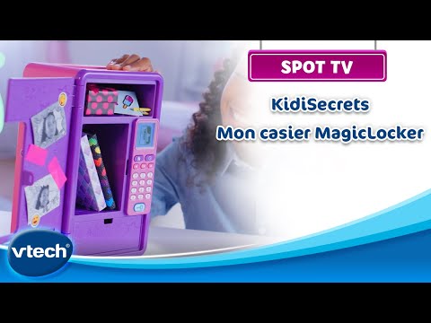 ② Mon Casier rose MagicLocker Kidi Secrets VTECH — Jouets