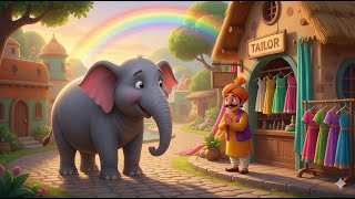 The Elephant and the Tailor 🐘✂️ | Moral Story for Kids | Bedtime Stories | Panchatanthra