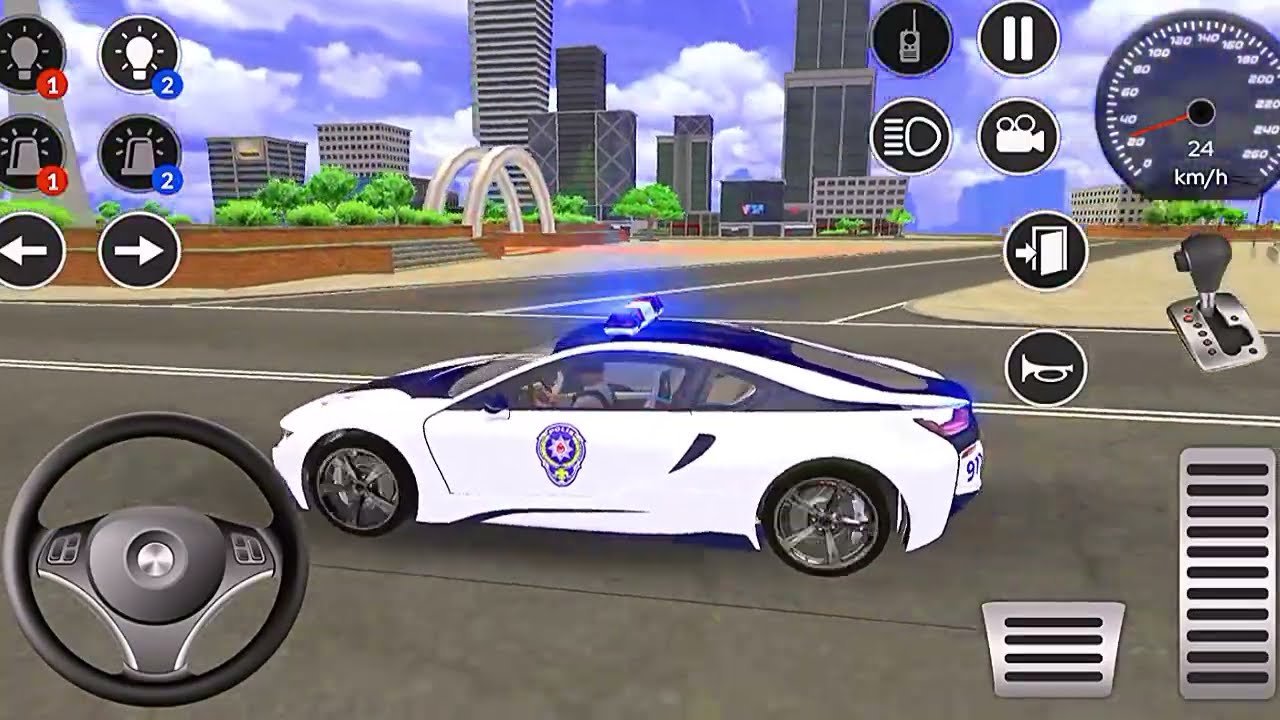 لعبة قيادة سيارات الشرطة - محاكي سيارات الشرطة - رجل الشرطة,,, -Eps 10320