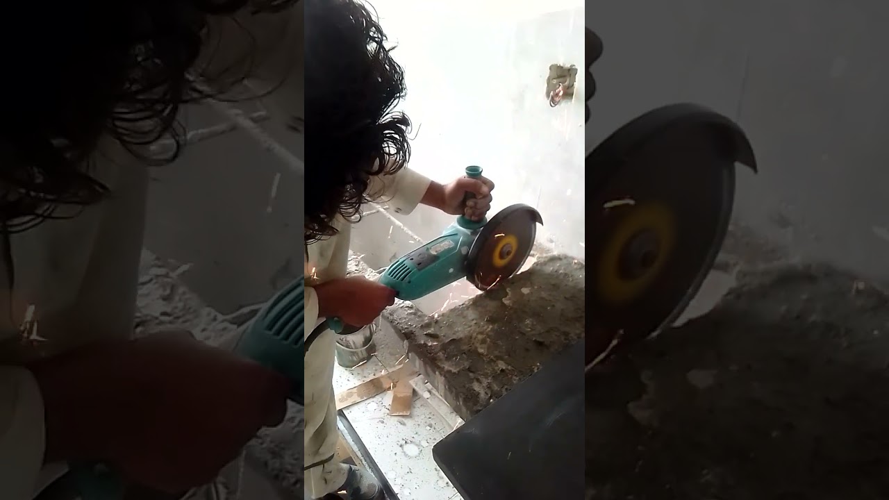 Mastering Concrete Slab Cutting with a Powerful Electric Grinder | Pro Tips & Techniques