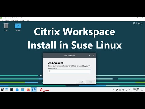 How to install Citrix Workspace in Suse Linux |  Leap 15.5