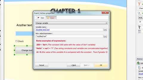 Autoplay Menu Designer 5 - How to use variables