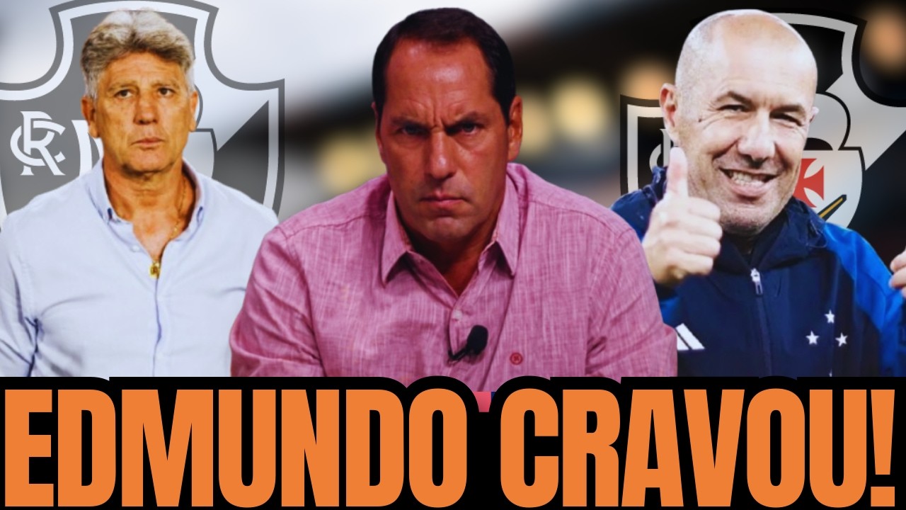 SINCERO COMO SEMPRE! EDMUNDO MANDA RECADO FORTE PARA DIRETORIA DO VASCO E CRAVA NOVO TECNICO!