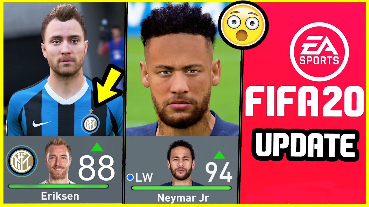 NEW FIFA 20 UPDATE - NEW TRANSFERS, NEW Players Added, NEW Player Ratings Potentials - YouTube