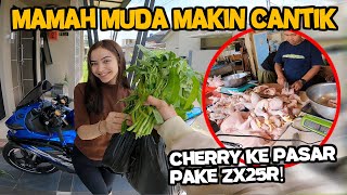 PERTAMA KALI DEWI NYURUH CHERRY KE PASAR, TAPI KO MALAH BEGINI‼️ DUH MAMAH MUDA MAKIN CANTIK AJA