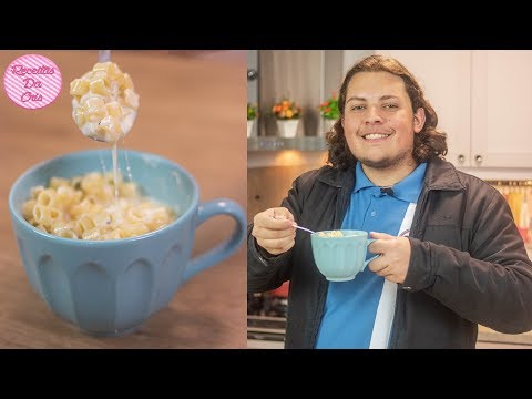 MACARRÃO DE MICROONDAS SUPER RÁPIDO E FÁCIL | MARCÃO NA COZINHA | RECEITAS DA CRIS