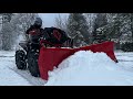 Snow ploughing in Finland
