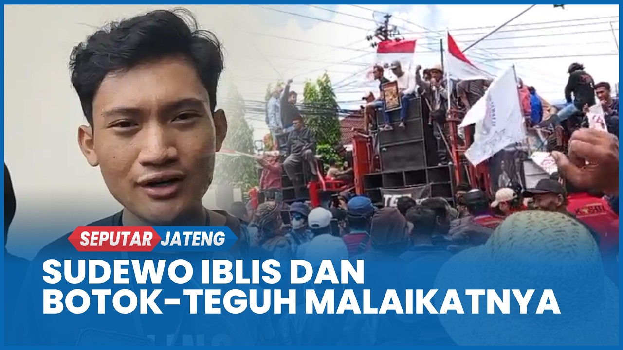 Kawal Sidang Aktivis Pati, Tiyo Ardianto Ketua BEM UGM: Sudewo Iblis dan Botok-Teguh Malaikatnya