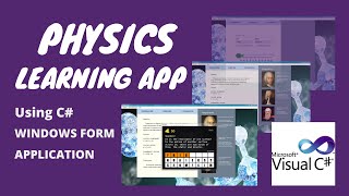Famous C# Physics Learning App Using Windows Form Application Wealth