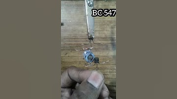 How to make led chaser use Bc547. only 2 led ₹10 at home.#Shorts