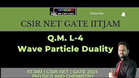 Heisenberg Uncertainty and Its Application {QM L-5} NET GATE IIT-JAM #gate #csirnet2024