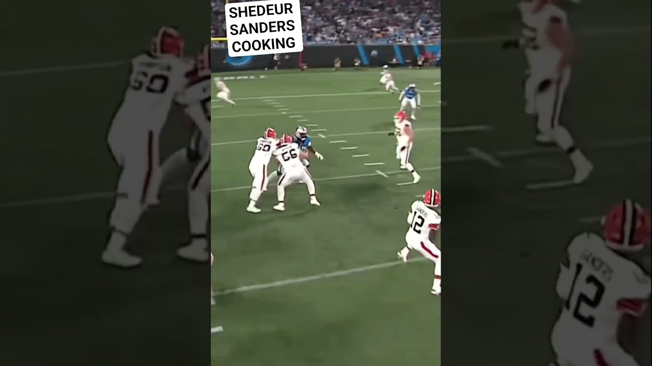 Shedeur Sanders Was Cooking Tonight