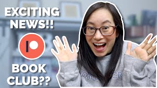 Im Starting a Patreon Book Club! | Announcement