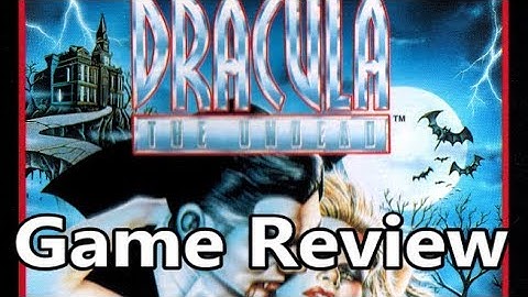 Dracula The Undead Atari Lynx Review - The No Swear Gamer Ep 381