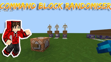 How to make a command block randomiser Minecraft bedrock 1.20 UPDATE