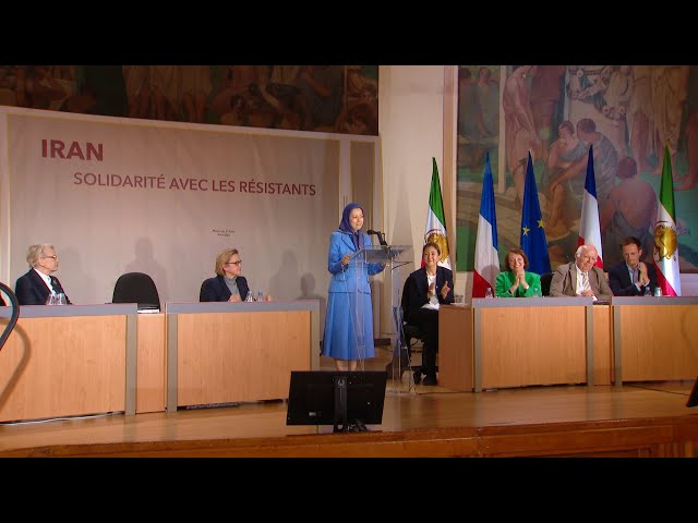 Maryam Rajavi's speech to Conference at the Municipality of the 5th District of Paris 30 April 2024