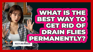 What Is The Best Way To Get Rid Of Drain Flies Permanently? - Insects and Invaders
